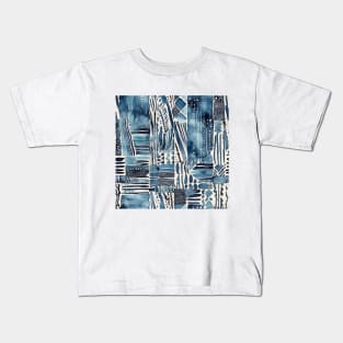 Pastel watercolour abstract Texture Kids T-Shirt